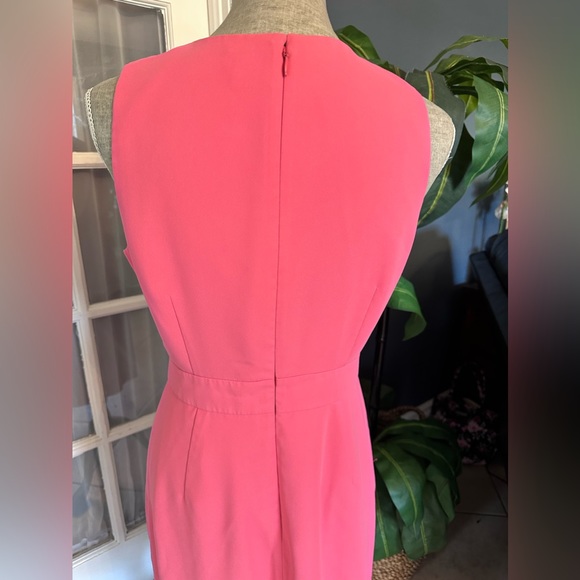 Women J.Crew Midi, Pink Sheath/Pencil dress. - Picture 4 of 9